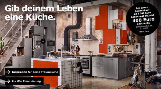 IKEA Kueche Gutschein